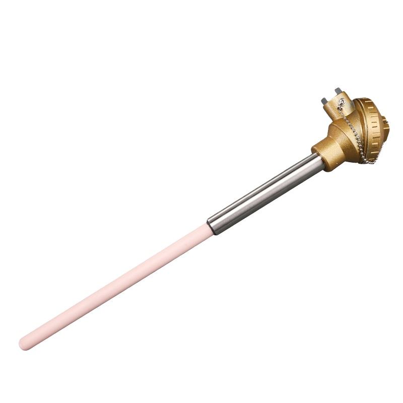 線径 0.2 ～ 0.4 mm タイプ S/B/R 白金ロジウム熱電対炉用溶融金属用高温センサープローブ