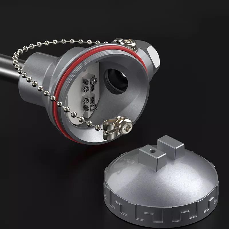 高温工業炉用センサー ステンレス製プローブ 1200℃ K型熱電対センサー