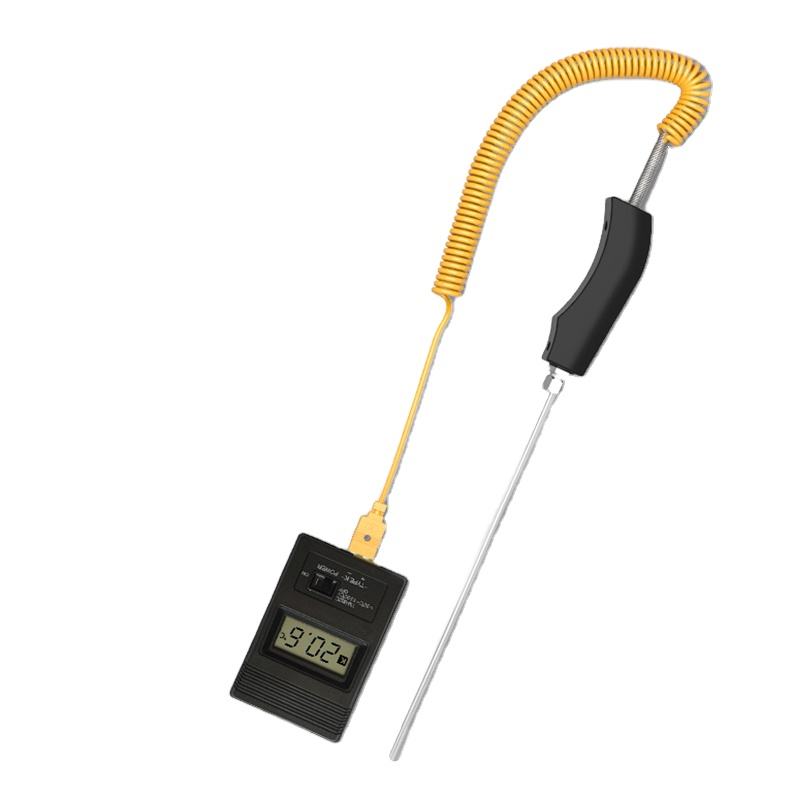 認定ハンドヘルド熱電対 PT100K タイプ温度センサー フレキシブル熱電対測定プローブ