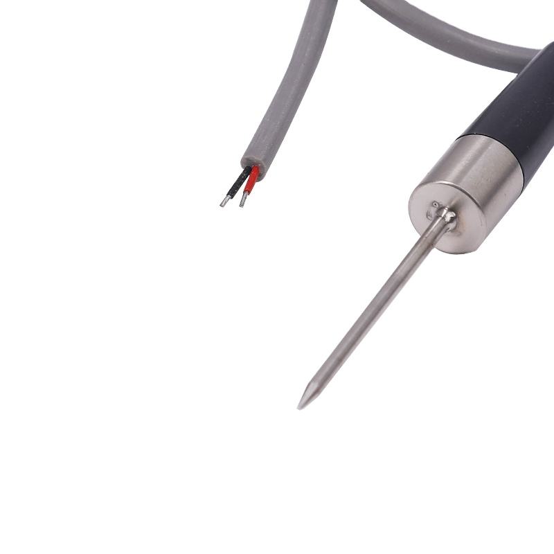 直径 3mm プローブ 3 線式 RTD Pt100 温度センサー ハンドヘルド K タイプ 1 メートル熱電対 ステンレス鋼ニードルプローブ