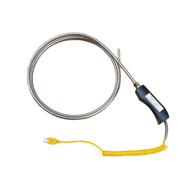 認定ハンドヘルド熱電対 PT100K タイプ温度センサー フレキシブル熱電対測定プローブ